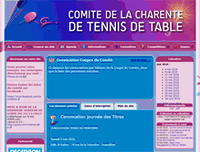 Tablet Screenshot of comitett16.fr